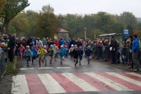 Start najmłodszych biegaczy